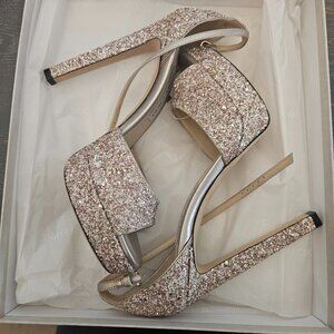 NWT Jimmy Choo Pattie 130 Rosewood